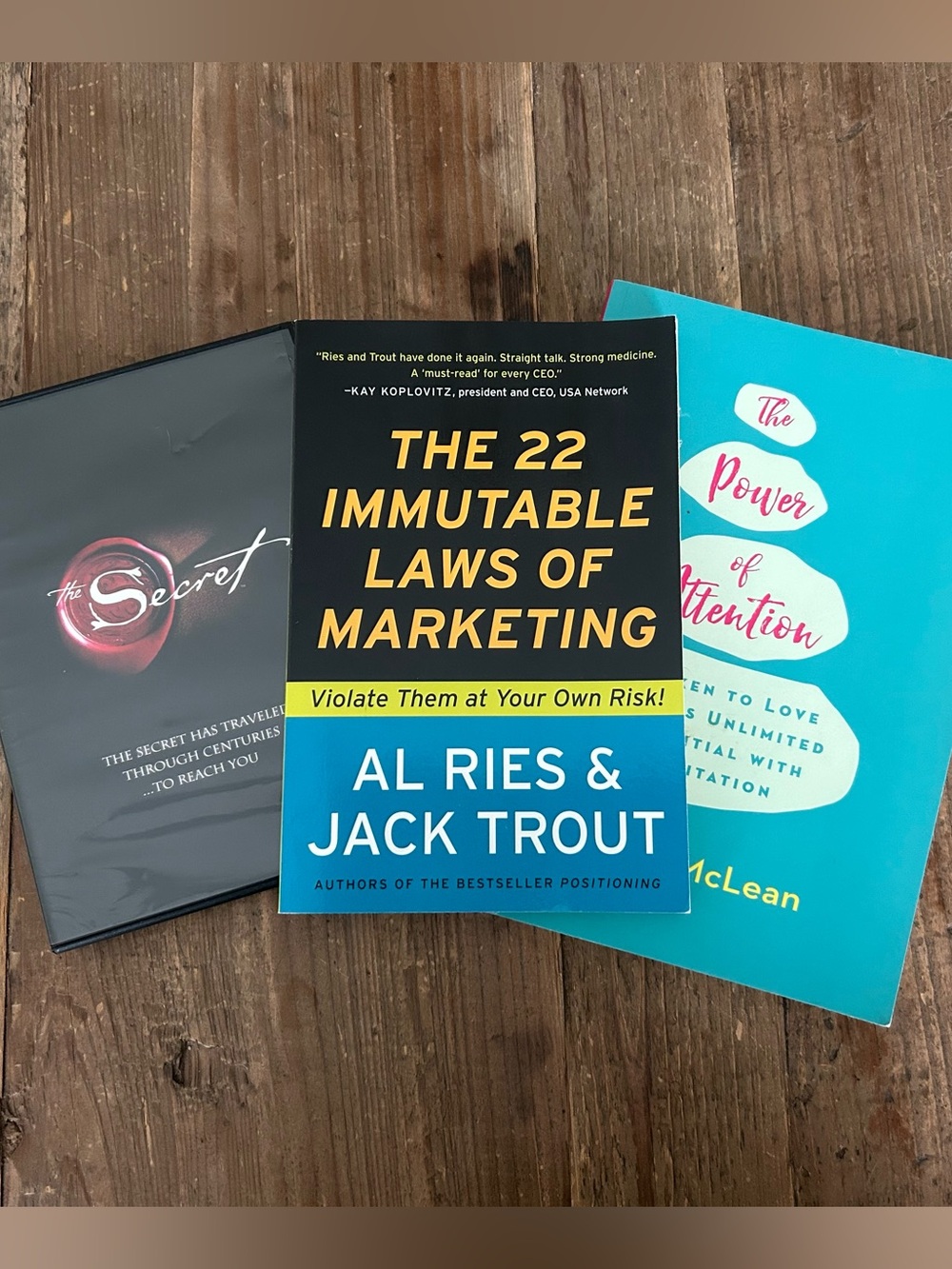 The Secret DVD Bundle with Business Marketing Book Bundle